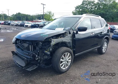 2019 Nissan Rogue Sv из США, поврежденный, VIN JN8AT2MV2KW377009